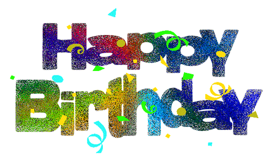 happy birthday animated clip art - photo #34