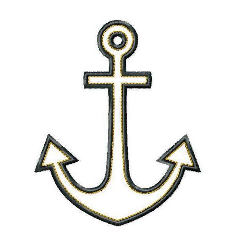 Navy Anchor Silhouette