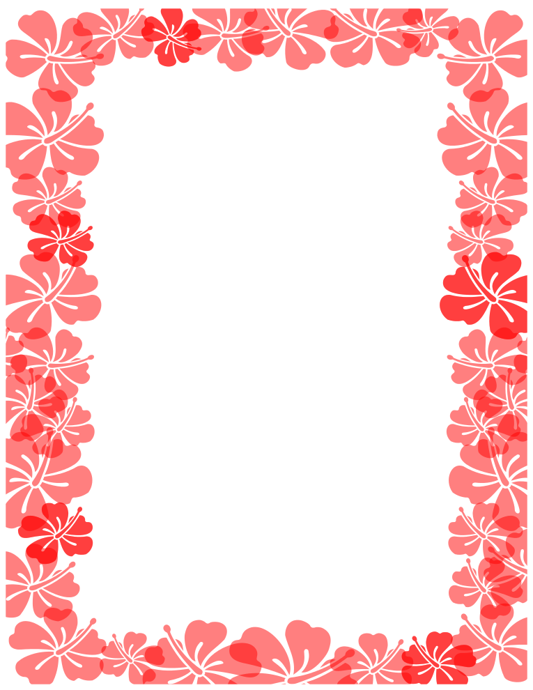 Hawaiian Border Images  ClipArt Best