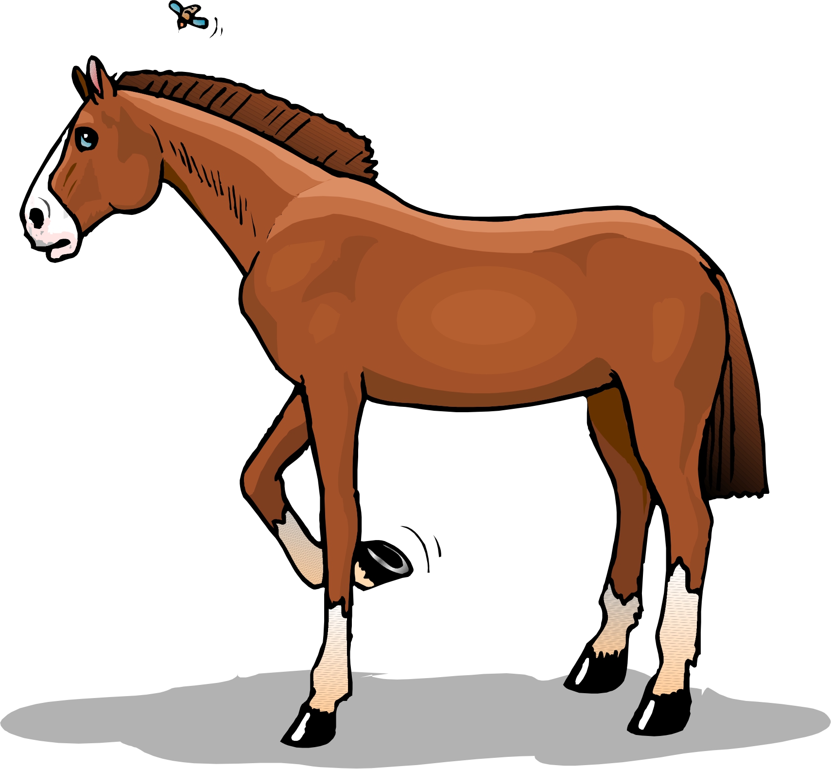 clipart cartoon horses - photo #44