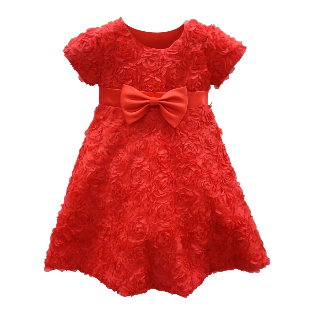 Red Rosette Dress | Sears.com