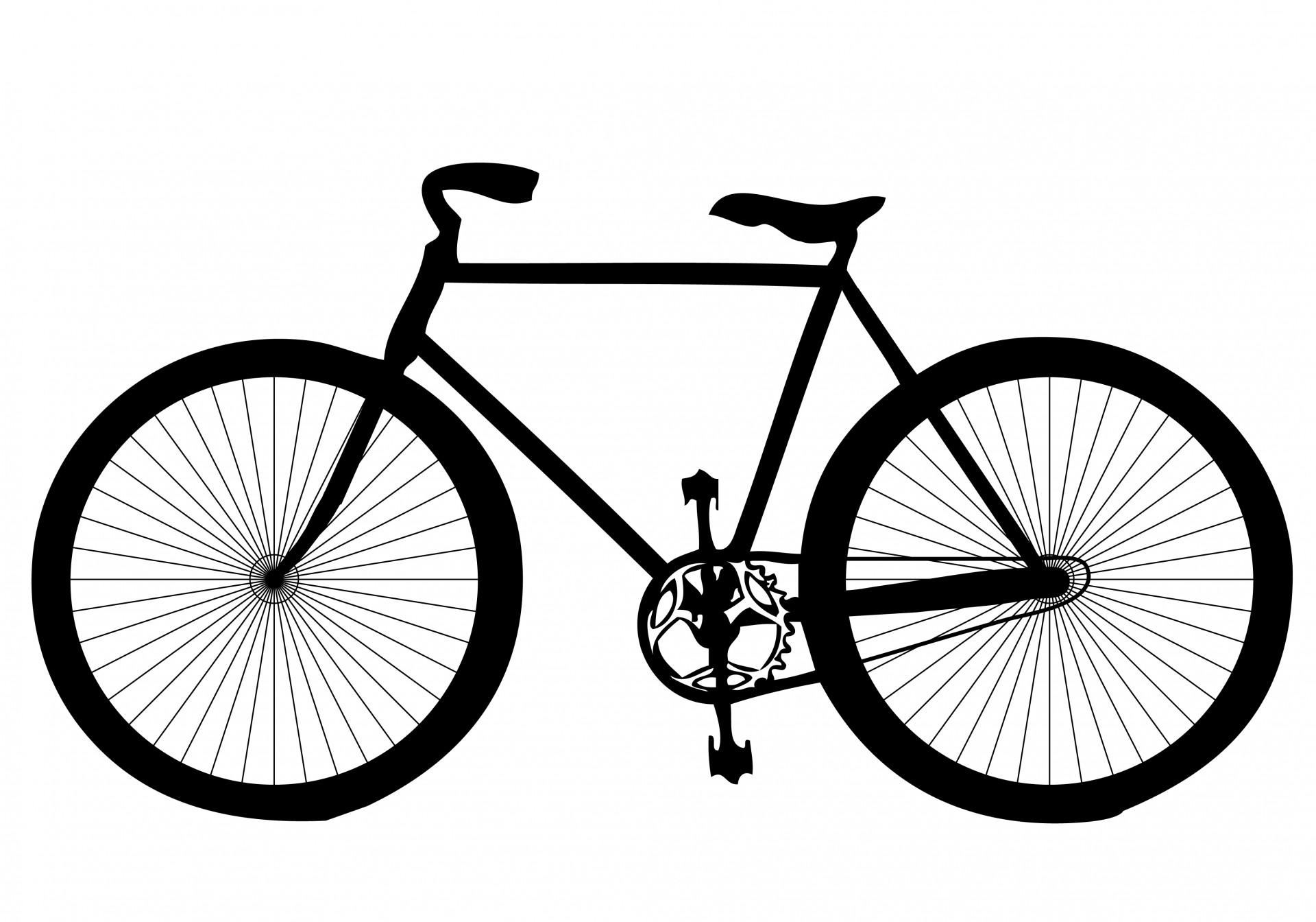 Clipart Bicycle - Tumundografico