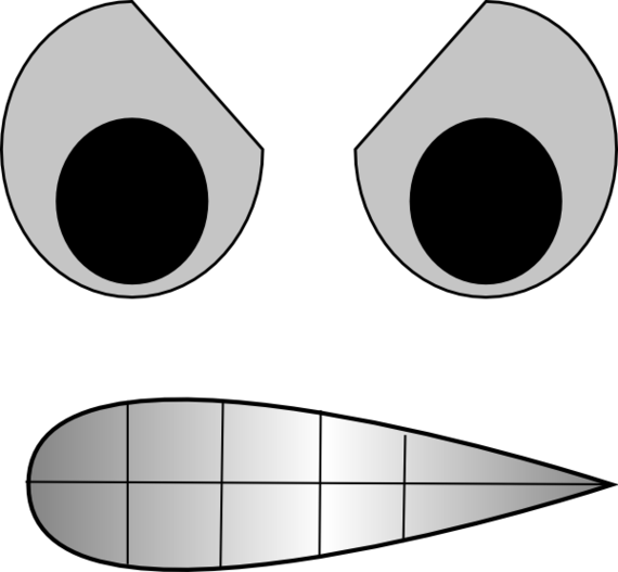 Angry eyes clip art