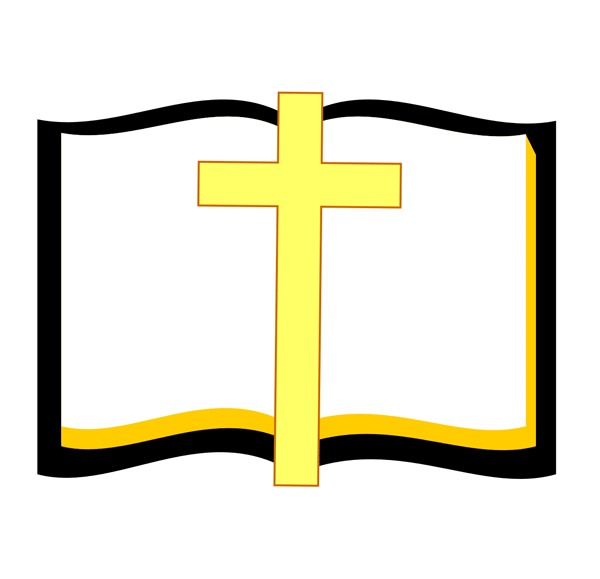 Cross And Bible Clip Art