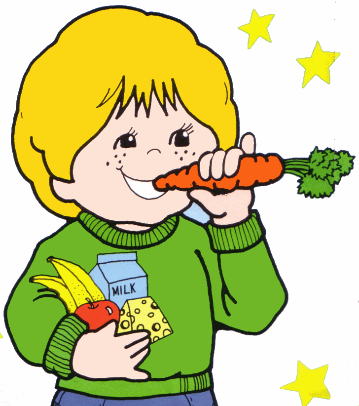 Kids Eating Healthy Clipart - Free Clipart Images