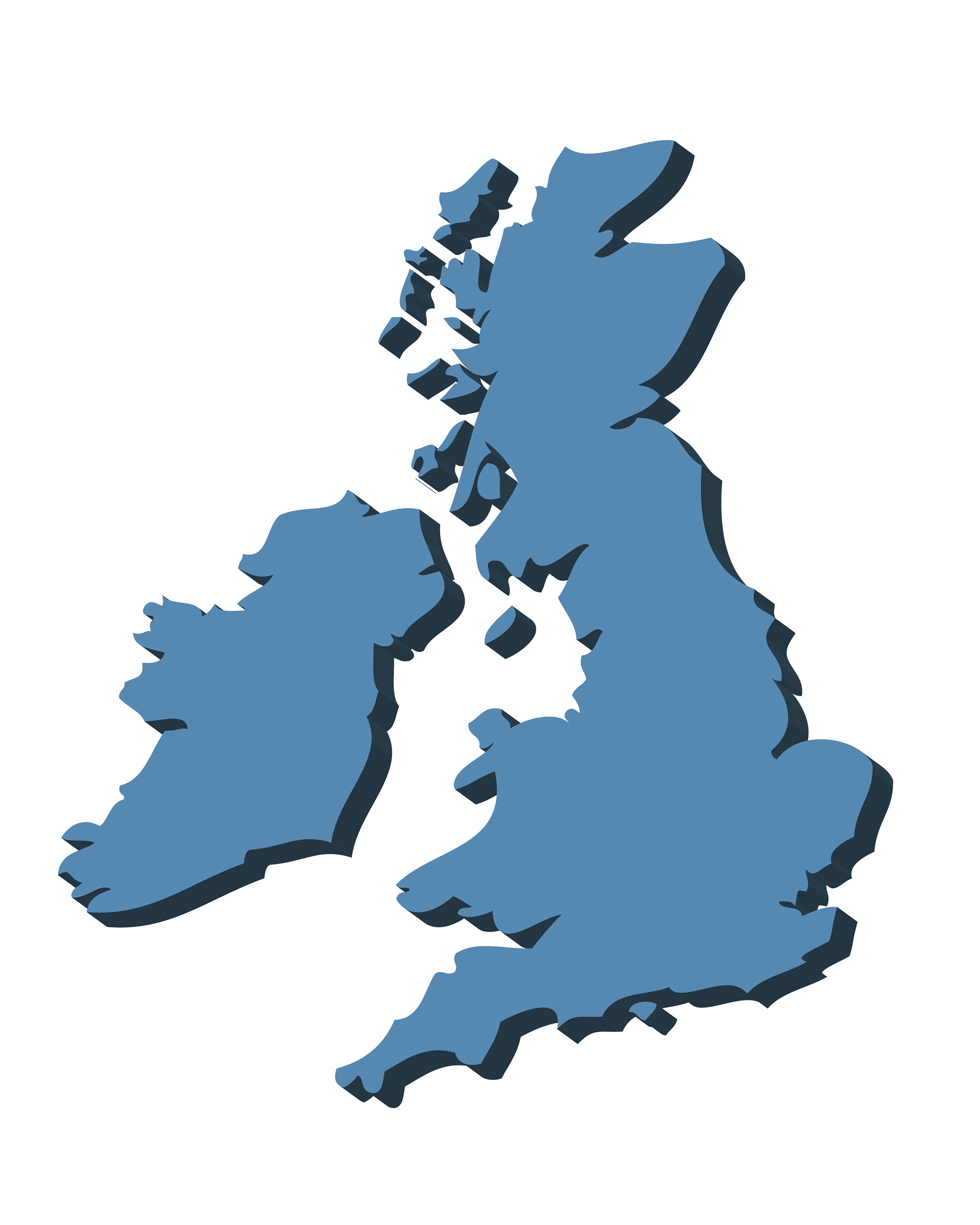 clipart map of uk and ireland - photo #5