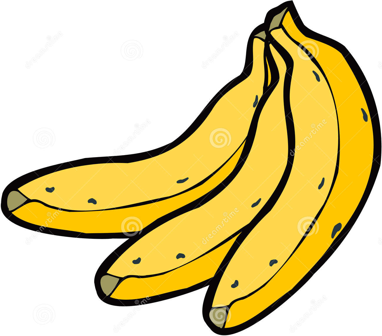 Banana Clipart Black And White - Free Clipart Images