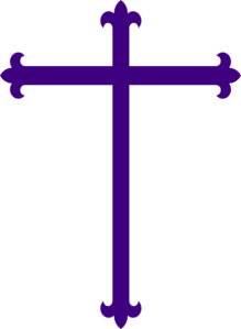 Purple Cross Clipart - Free Clipart Images