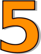 Number 5 Clipart