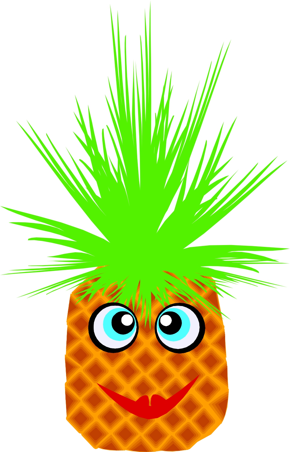 Cartoon Pineapple | Free Download Clip Art | Free Clip Art | on ...