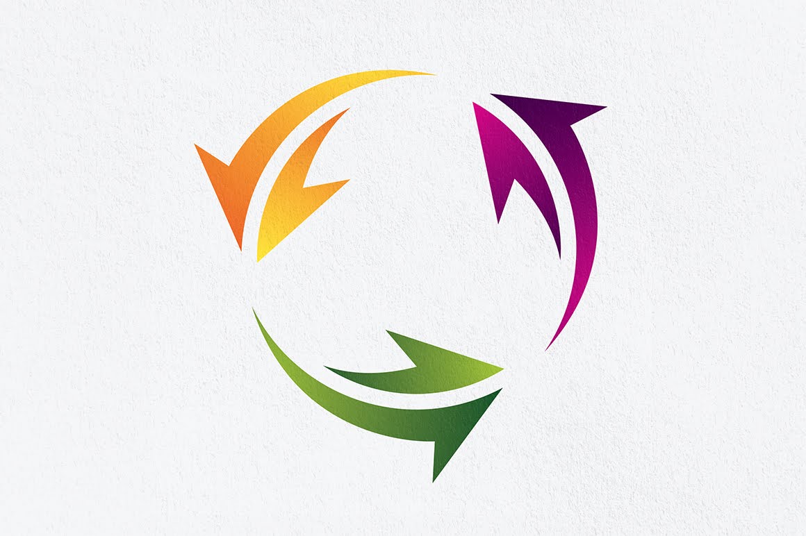 Adobe Illustrator CC | How to Make Circle Arrow Logo Design ...