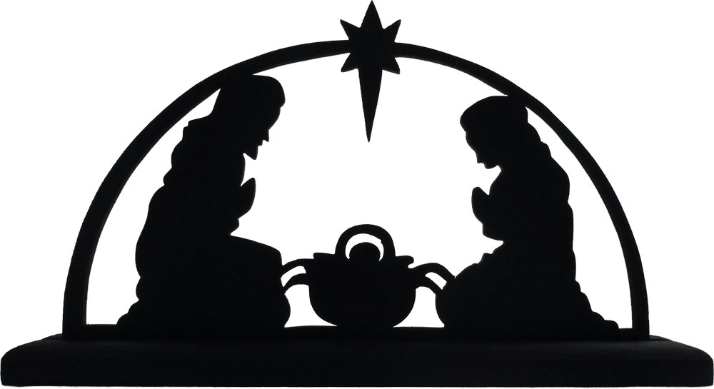 Nativity Silhouette Clipart