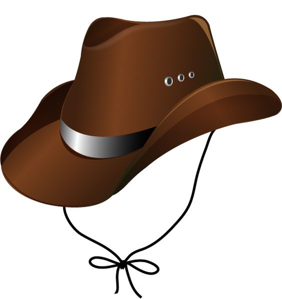 Cowboy hat clip art hats cowboy clipart image #17533