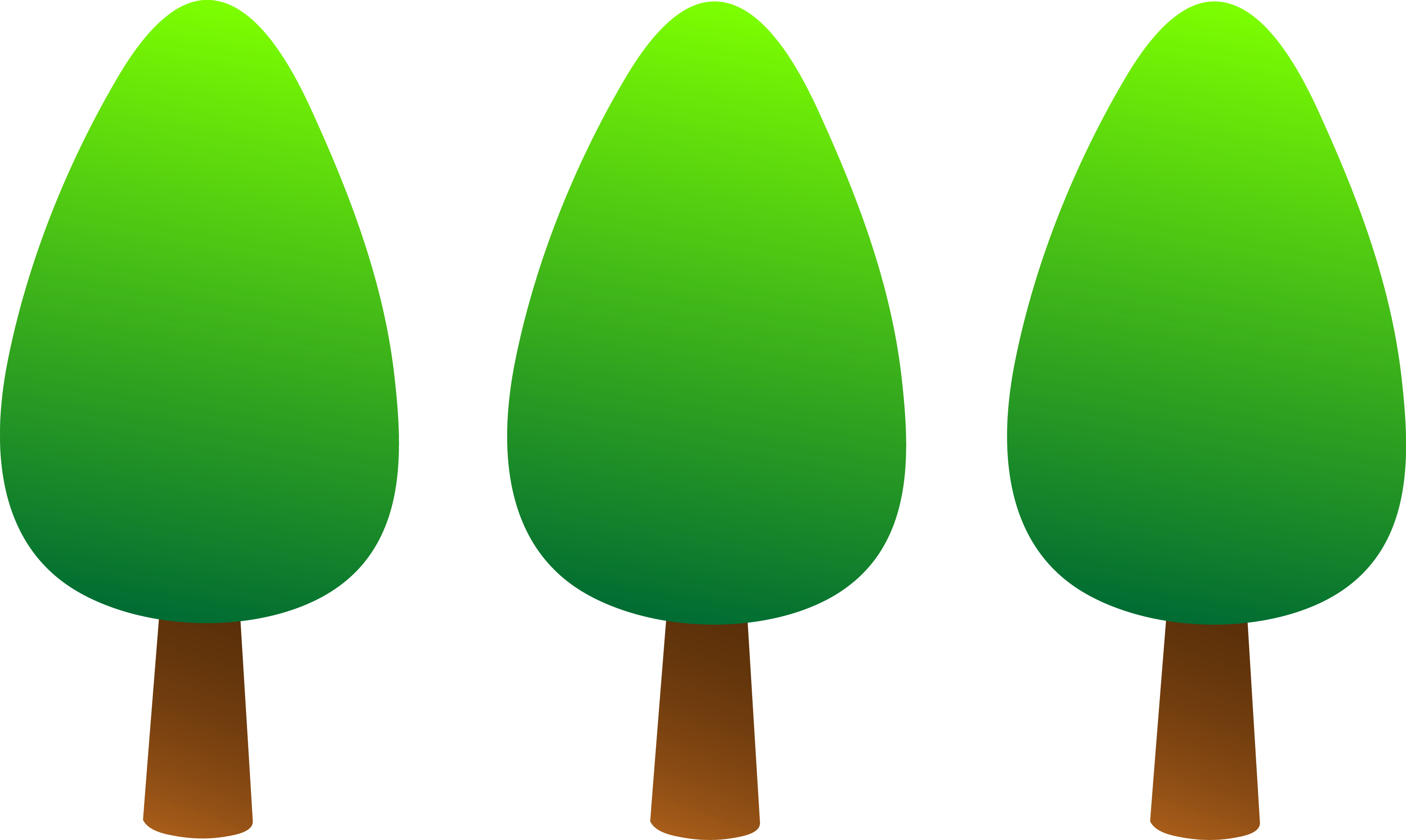 Cartoon tree clipart - ClipartFox