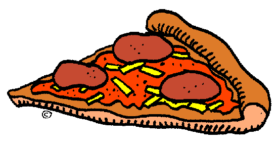 pizza slice (in color) - Clip Art Gallery