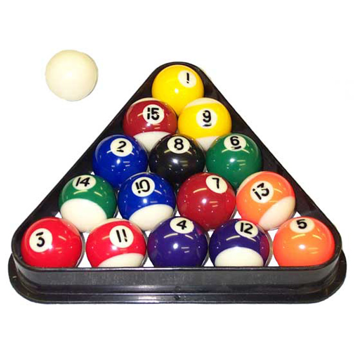 Miniature Pool Ball Set