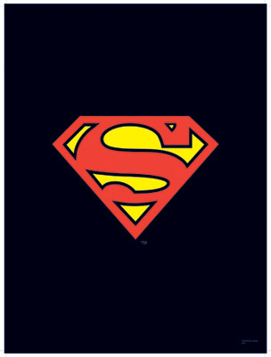 Superman Black And White - Free Clipart Images