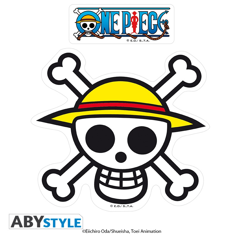 ONE PIECE Mini Stickers Pirates flag - Abystyle