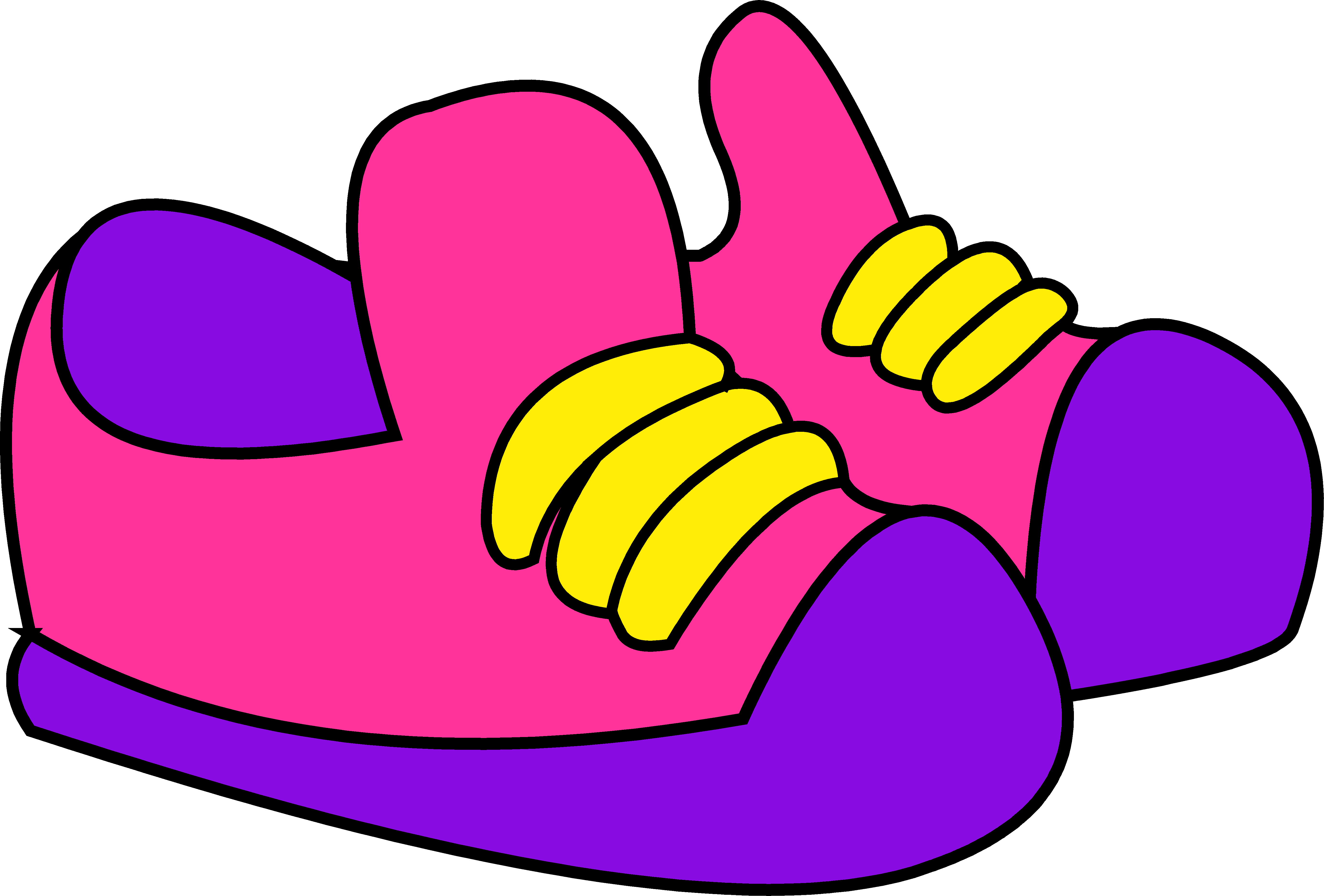 Animated shoes clipart