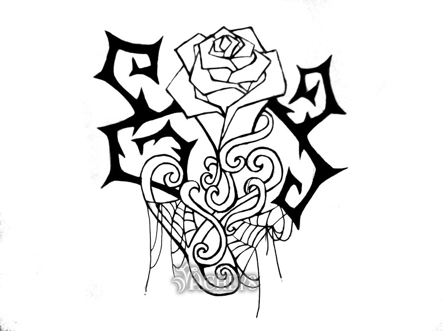 Free Printable Rose With Thorns - ClipArt Best