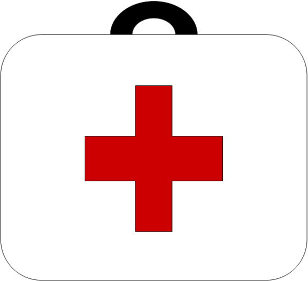 First aid kit clipart images