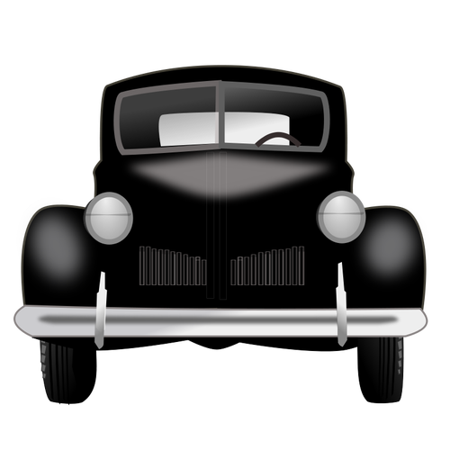 Classic car vector image | Public domain vectors