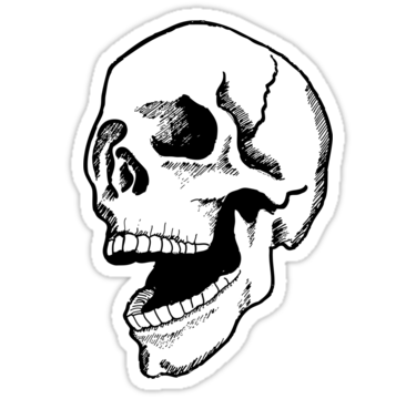 Skull Mouth Open - ClipArt Best