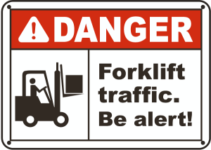 New Product Spotlight: Forklift Signs - Safety Sign News