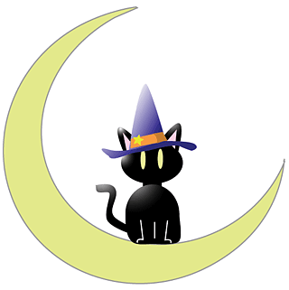 Free Desktop Wallpaper, Clip art for Halloween Cat Lovers ...