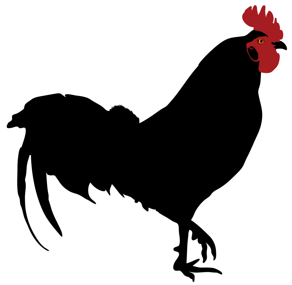 File:Rooster silhouette 02.svg