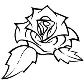 Roses Tattoos Drawings Clipart - Free to use Clip Art Resource