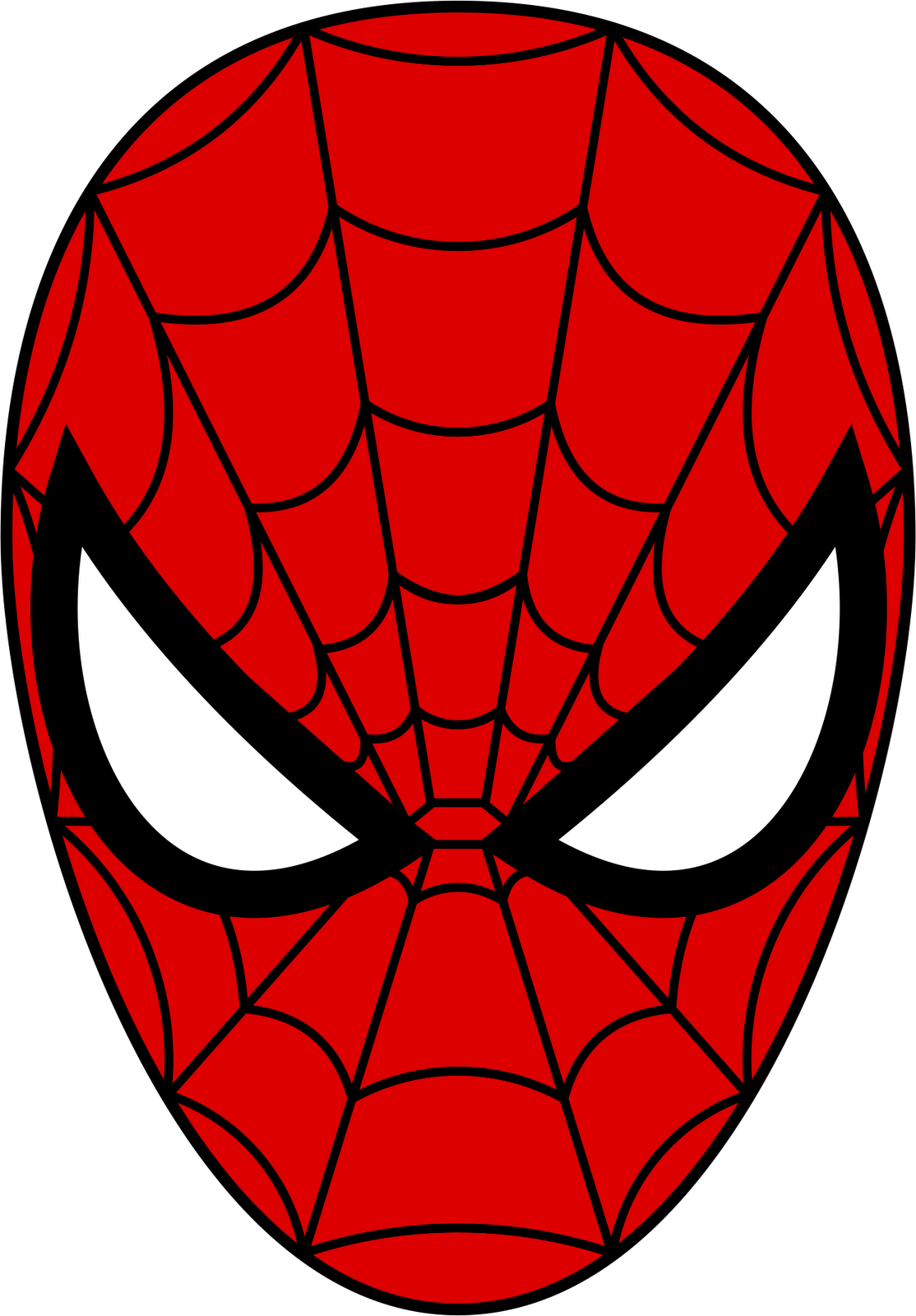 Best Photos of Spider-Man Face Template - Spider-Man Face Vector ...