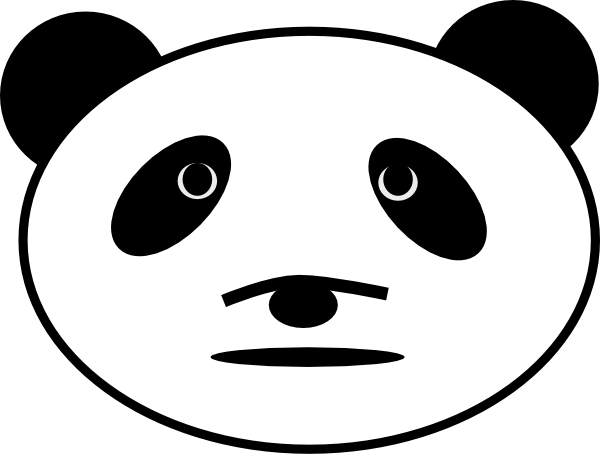 Bear Face Clipart