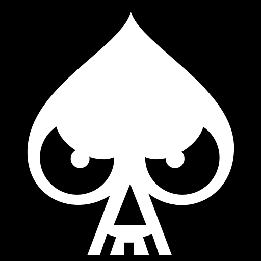 Spade skull icon | Game-