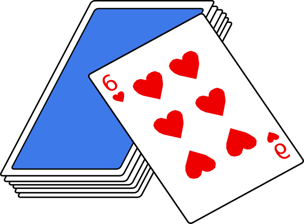 clip art of cards