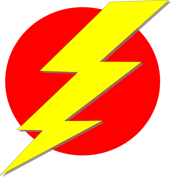 lightning clip art vector - photo #14