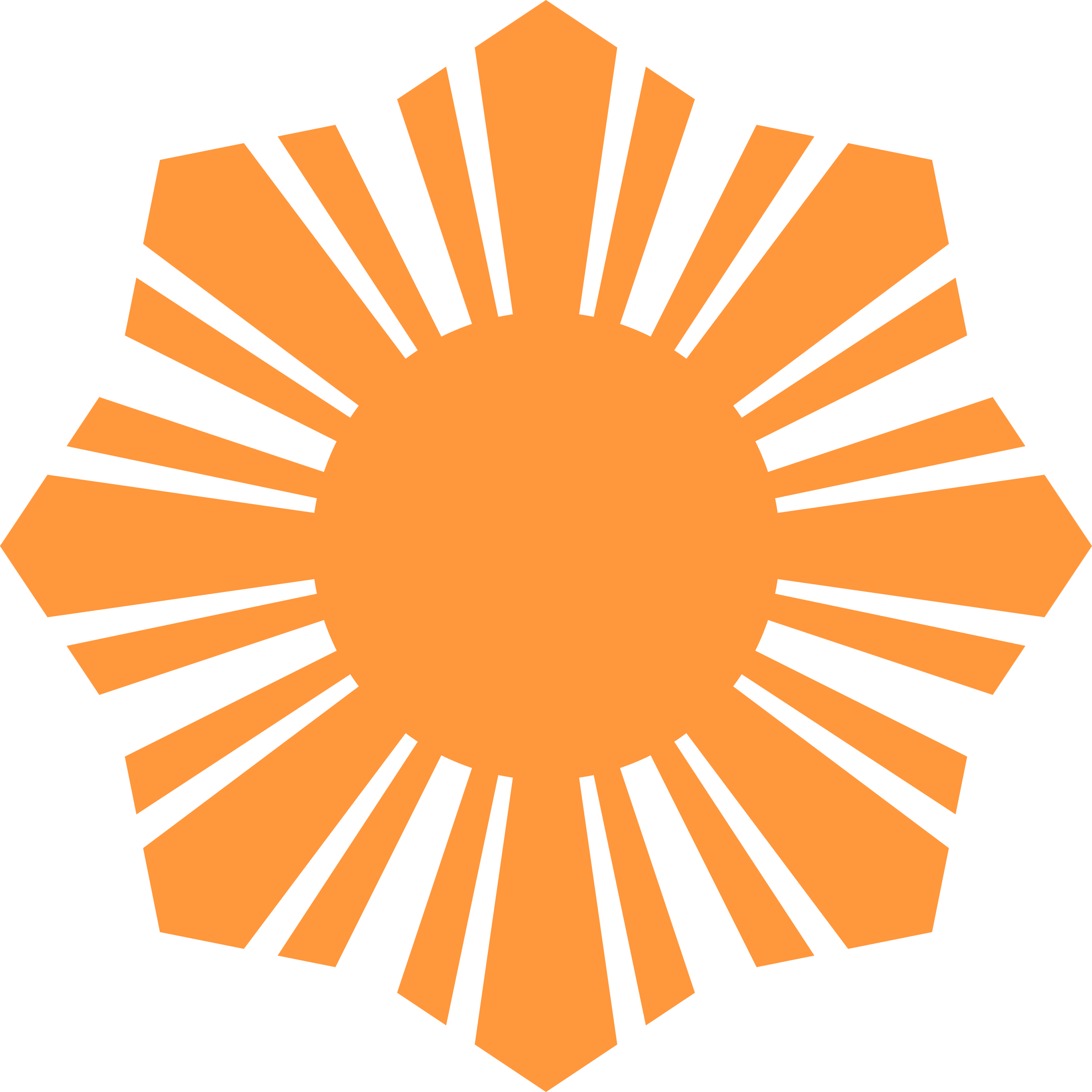 Clipart - Sun Symbol Orange