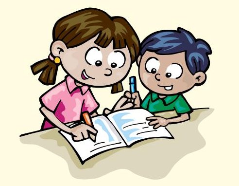 Children Writing Cartoon - ClipArt Best