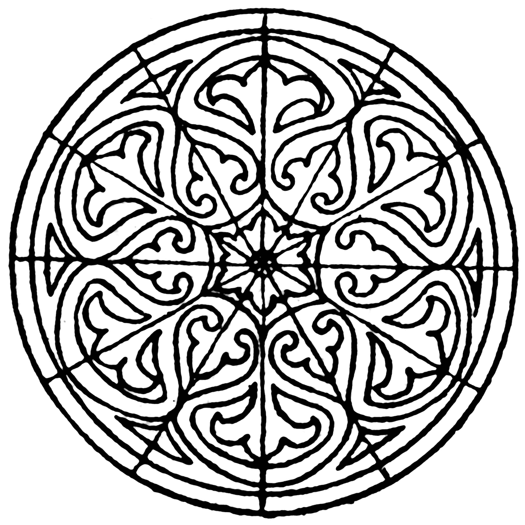 Mosaic Patterns Coloring Pages - AZ Coloring Pages