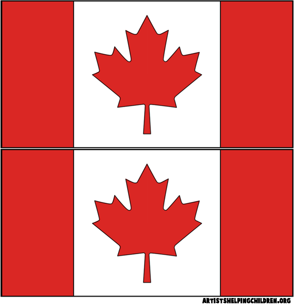 Canadian Flag Template Free ClipArt Best