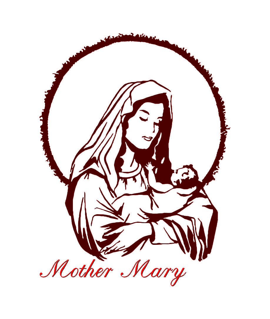 blessed mother clipart - photo #35