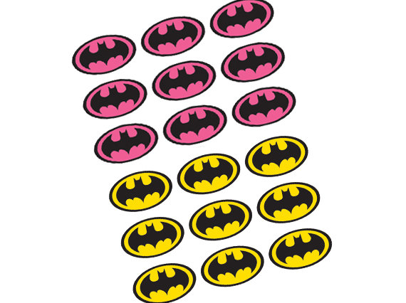 Batman birthday party DIY PRINTABLE PDF Pink or by CardsnLetters