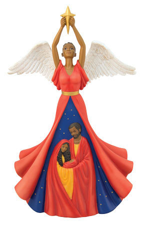 African American Nativity Angel by Ebony Treasures | The Black Art ...