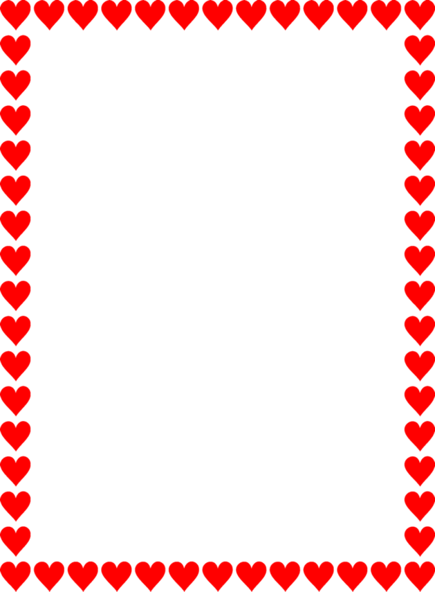 Heart Page Border Clipart - Free to use Clip Art Resource