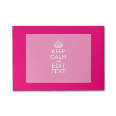 Personalized princess crown pink Post-itÂ® notes | Zazzle