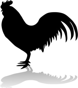 Rooster And Hen Clipart