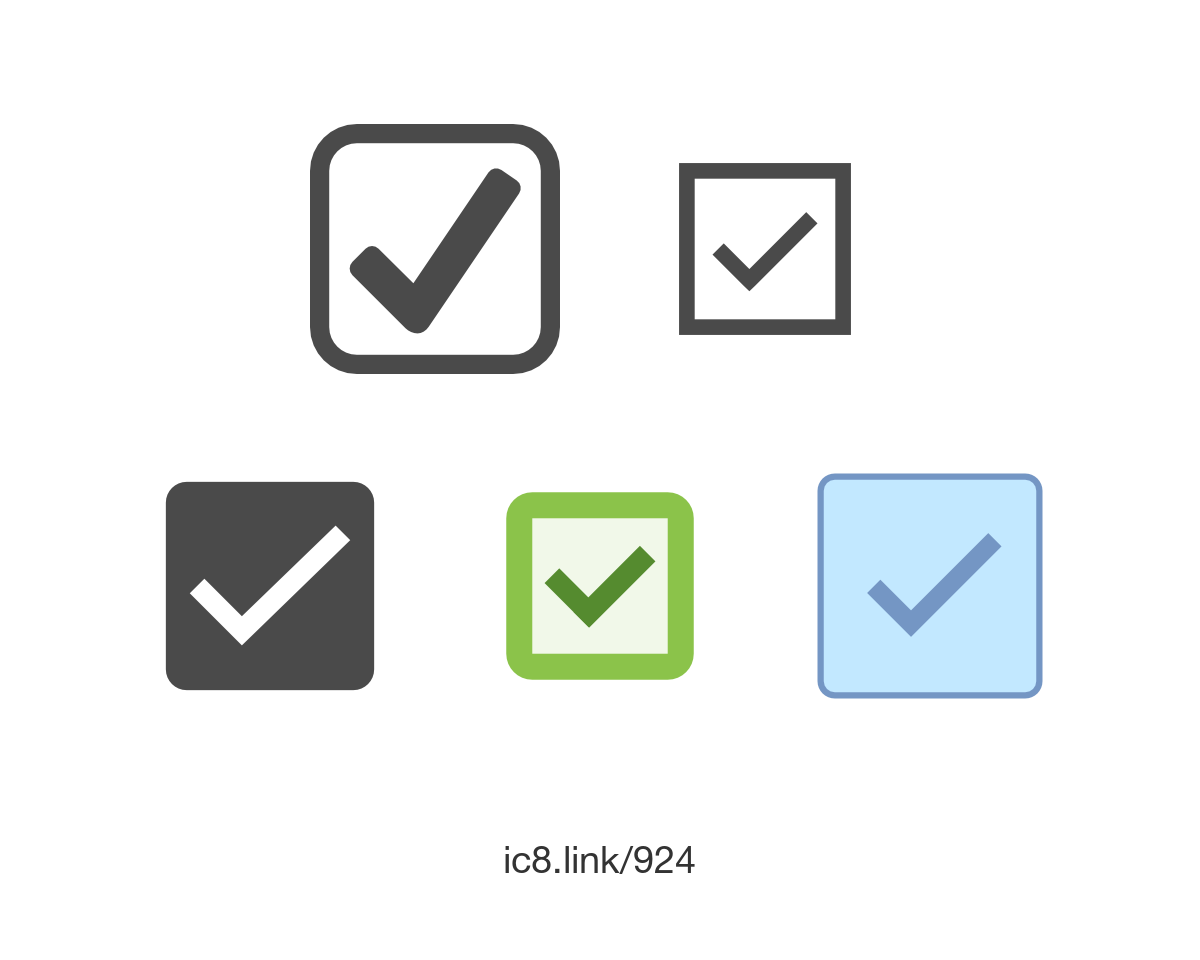 Checkbox Icons - Download for Free at Icons8'