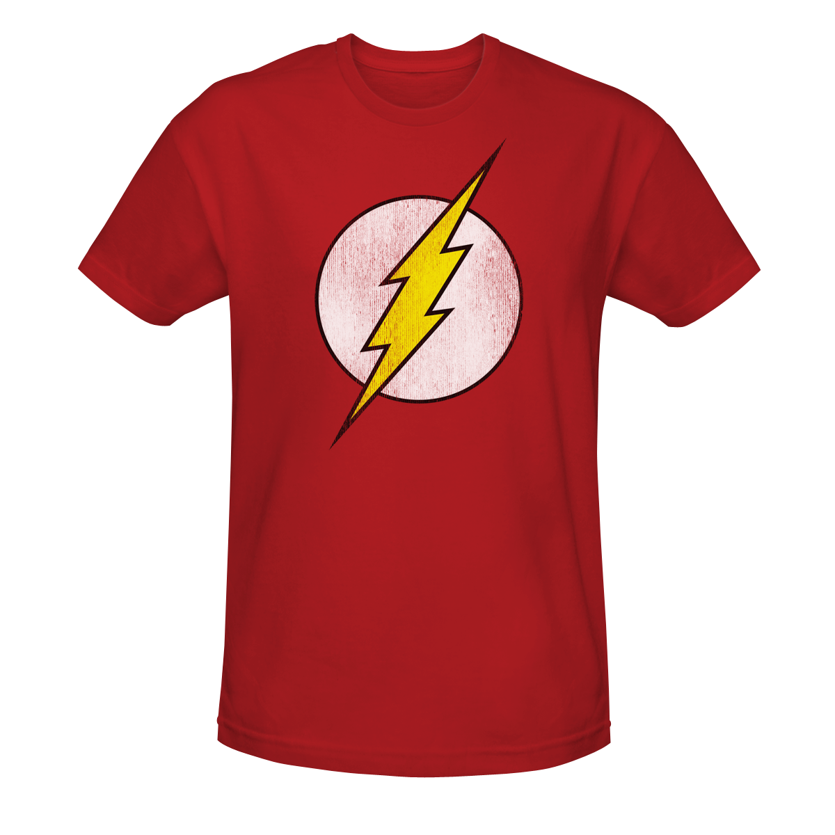 Flash Distressed Logo T-Shirt | Big Bang Theory T-Shirts | CBS Store