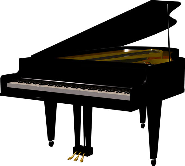 Black Piano Transparent Clipart - ClipArt Best - ClipArt Best