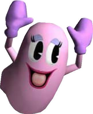 Image - Pink pacman ghost.png - Wreck-It Ralph Wiki